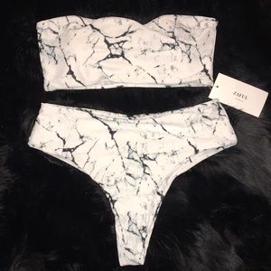 Marble Bikini Set